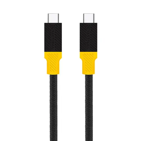 Tactical Blackbird Kabel USB4 (USB-C) 1m černá/žlutá