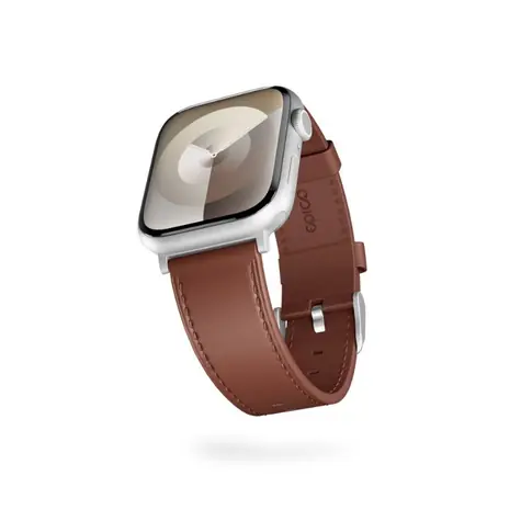 Epico Leather Watch Strap kožený řemínek pro Apple Watch 42/44/45/46/49mm hnědá