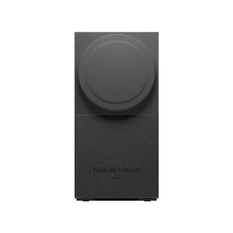 Native Union Rise Bezdrátová nabíječka 3v1 Qi2 černá / Mezinárodní adaptér / MagSafe / 15W