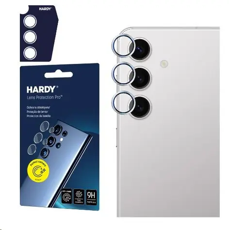 3mk HARDY Lens Protection Pro skla na fotoaparát pro Samsung Galaxy S24 Gray
