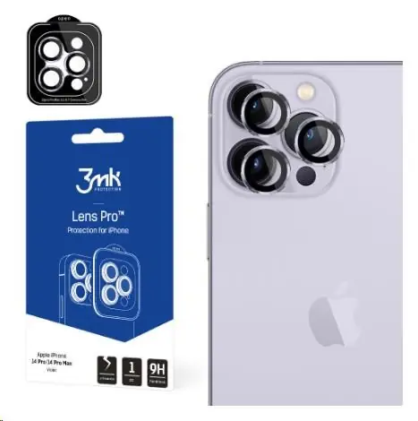 3mk Lens Protection Pro sklo na fotoaparát pro Apple iPhone 15 Plus Pink