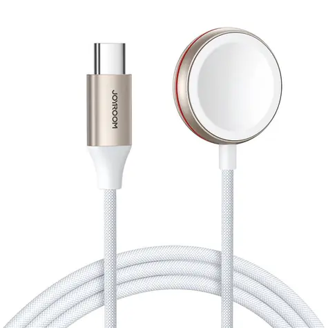 Joyroom S-IW011 Magnetická nabíječka Apple Watch - USB-C (M) 1.2m bílá
