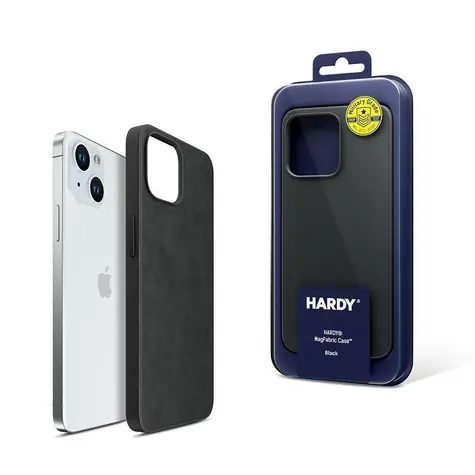 3mk HARDY MagFabric Case ochranný kryt pro Apple iPhone 15 Pro Max Black