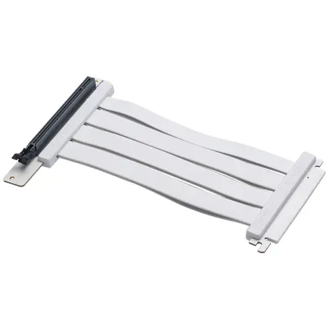 PHANTEKS PCI-E 4.0 x16 riser ribbon cable bílá / 90° / 22 cm