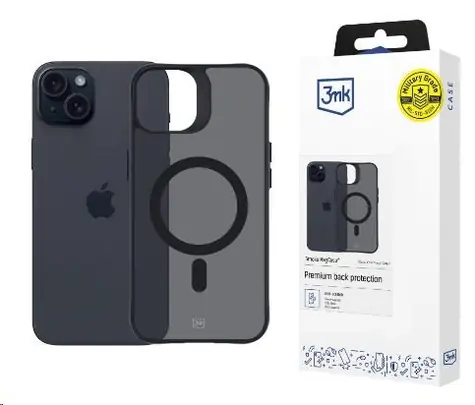 3mk Smoke MagCase ochranné pouzdro pro Apple iPhone 15 Plus