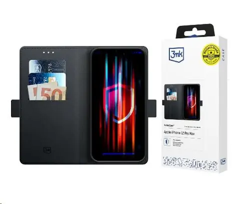 3mk Wallet Case pouzdro pro Apple iPhone 12 Pro Max