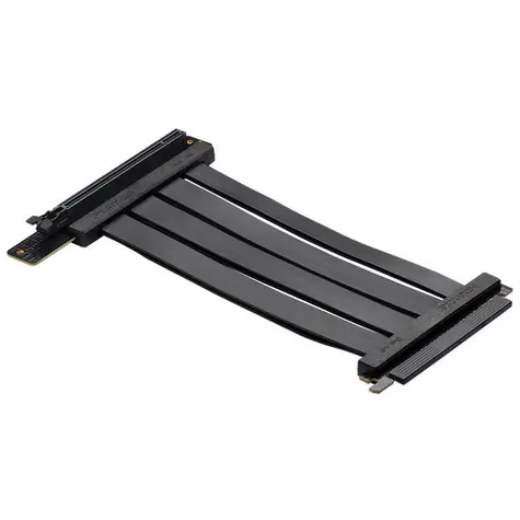 PHANTEKS PCI-E 4.0 x16 Riser Flat Line cable černá / 90° / 22 cm
