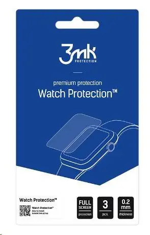 3mk Watch Protection ARC ochranná fólie pro Apple Watch 6/Watch SE 44mm (3ks)