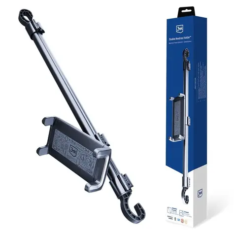 3mk Double Headrest Holder - držák na opěrku hlavy
