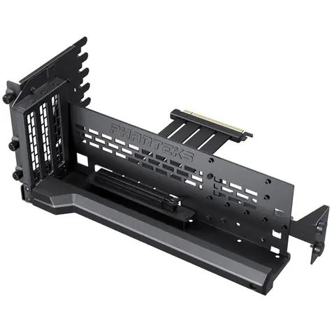 PHANTEKS Premium Vertical GPU Bracket + PCIe 4.0 x16 Riser Cable DRGB černá / 22 cm