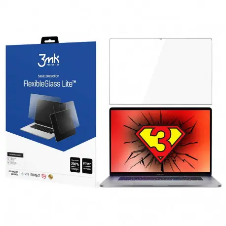 3mk FlexibleGlass Lite Hybridní sklo pro Apple Macbook Pro 15 2016