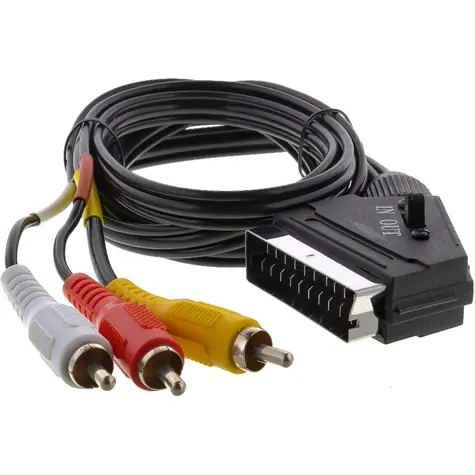 SENCOR SAV 163-015 SCART-3RCAM s přepínačem