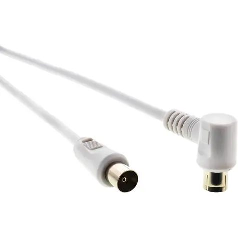 SENCOR SAV 169-100W anténní koaxiální kabel M-F 90° 10m