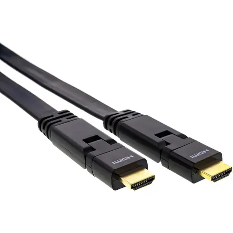 SENCOR SAV 278-015 rotační a plochý kabel HDMI M-M 2.0 1.5 m 
