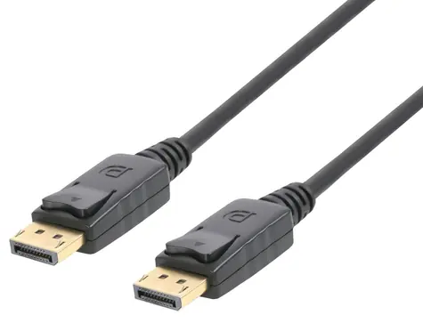 PremiumCord DisplayPort 2.0 propojovací kabel M-M zlacené konektory 2m