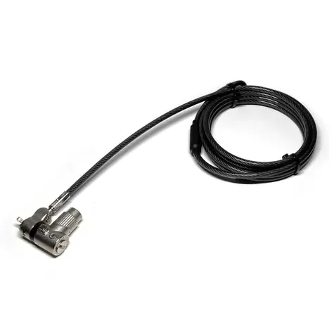 PORT CONNECT Bezpečnostní univerzální kabel - 2 klíče stříbrná