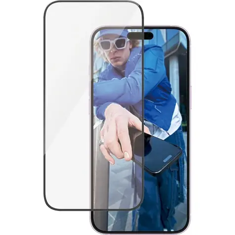 PanzerGlass Tvrzené sklo UWF s aplikátorem pro Apple iPhone 16 Plus/15 Plus černá