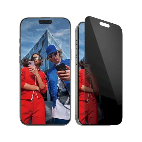 PanzerGlass Tvrzené sklo UWF Privacy s aplikátorem pro Apple iPhone 16 Pro Max černá