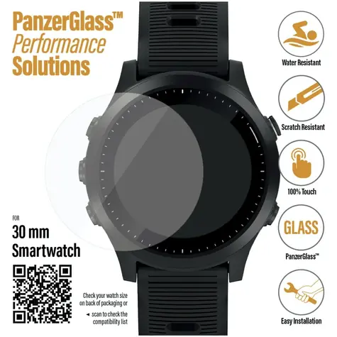 PanzerGlass Tvrzené sklo pro Samsung Galaxy Watch 41 mm černá