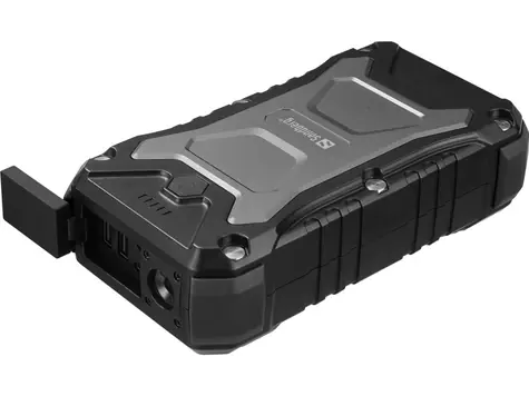 Sandberg Survivor Powerbank černá / svítilna / 27000mAh / PD 65W / QC 3.0 / 2x USB-C / 2x USB-A
