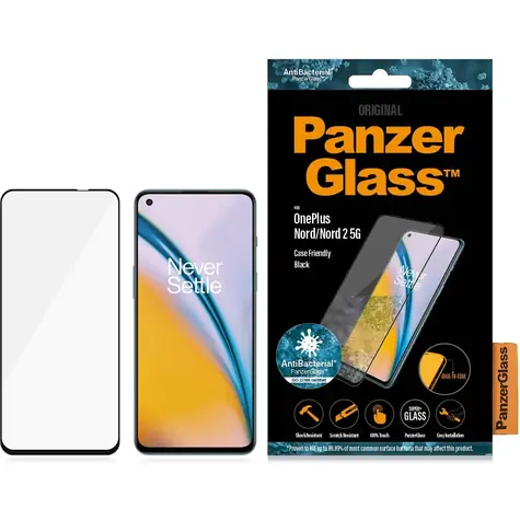 PanzerGlass Tvrzené sklo Case Friendly pro OnePlus Nord černá