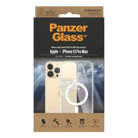 PanzerGlass Pouzdro HardCase AB s MagSafe pro Apple iPhone 13 Pro Max transparentní