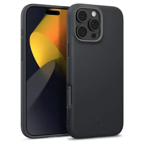 Spigen Caseology Nano Pop MagSafe ochranný kryt pro Apple iPhone 16 Pro black sesame