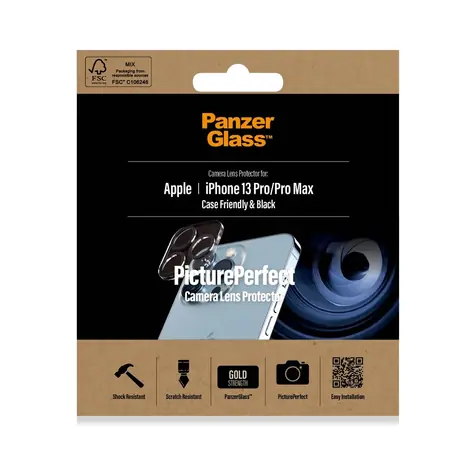 PanzerGlass Ochranný kryt objektivu PicturePerfect pro Apple iPhone 13 Pro/13 Pro Max čirá