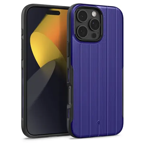 Spigen Caseology Dual Grip MagSafe ochranný kryt pro Apple iPhone 16 Pro cobalt blue
