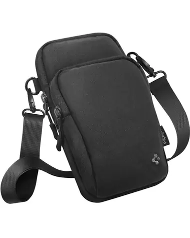 Spigen Klasden Universal Cross bag for Mobile černá / mini taška přes rameno 