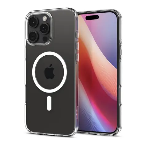 Spigen Liquid Crystal MagSafe ochranný kryt pro Apple iPhone 16 Pro Max crystal clear