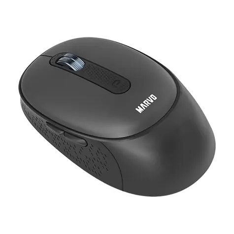 Marvo WM111 černá / Bezdrátová myš / optická / 1600 DPI / 6 tlačítek / USB 2.4GHz / Bluetooth 