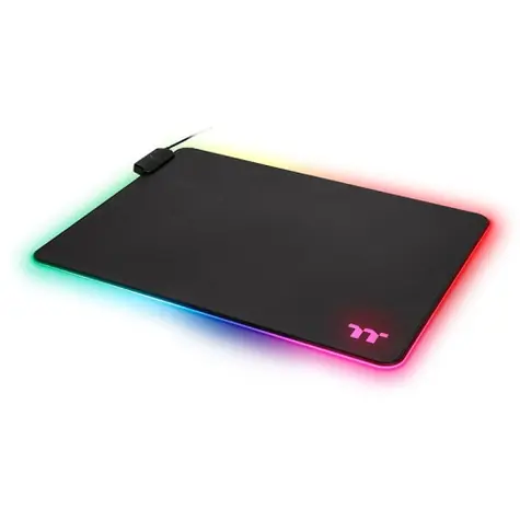THERMALTAKE Level 20 RGB Mouse Pad černá / herní podložka pod myš / 370 x 290 x 4 mm