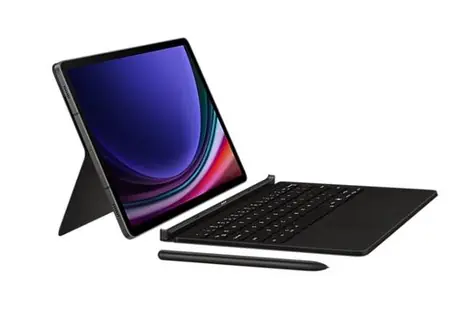 SAMSUNG Ochranné s klávesnicí a touchpadem pro Samsung Galaxy Tab S9 / S9 FE černá