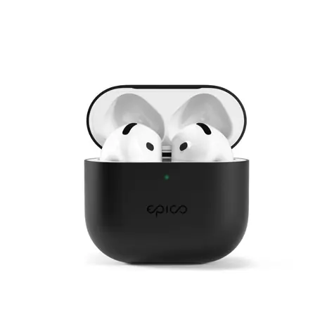 Epico Silikonové pouzdro pro Apple AirPods 4/4(ANC) černá