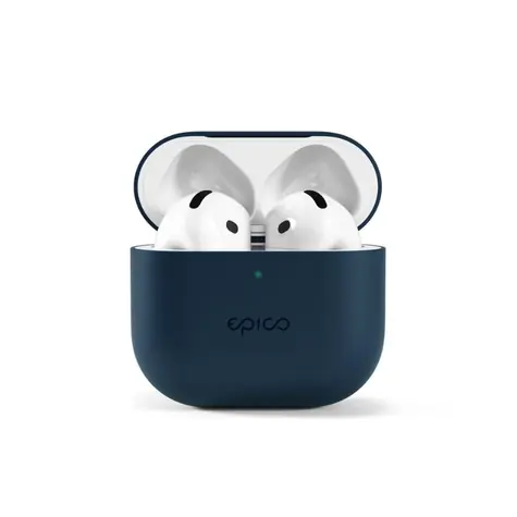 Epico Silikonové pouzdro pro Apple AirPods 4/4(ANC) tmavě modrá
