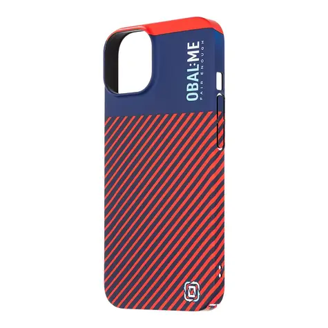 OBAL:ME Flossy Stripes Kryt pro Apple iPhone 14 modrá/červená