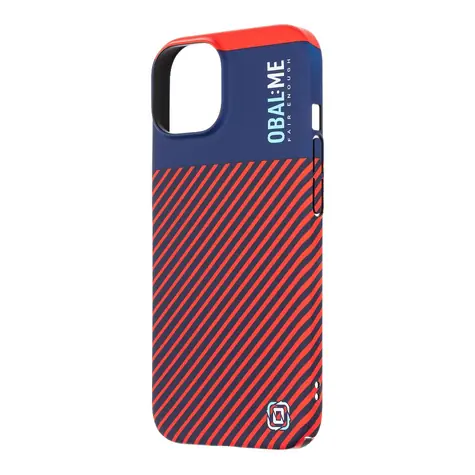 OBAL:ME Flossy Stripes Kryt pro Apple iPhone 15 modrá/červená