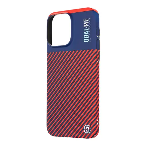 OBAL:ME Flossy Stripes Kryt pro Apple iPhone 15 Pro Max modrá/červená