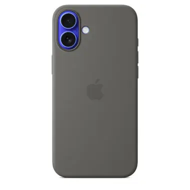Rozbaleno - Apple Silikonový kryt s MagSafe pro iPhone 16 Plus - Stone Gray / rozbaleno