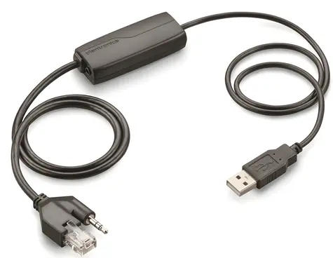 Poly APU-76 - Elektronický adaptér přepínače hook pro sluchátka s mikrofonem - kompatibilní s TAA