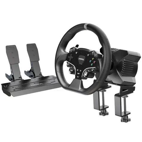 MOZA R3 Racing Set / Sada volantu a pedálů pro závodní simulátory / PC & XBOX