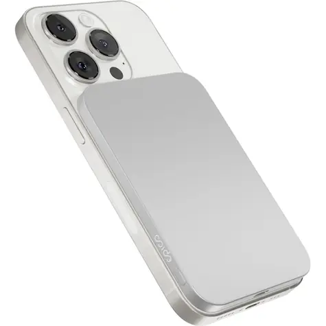 Epico UltraPack EM31 MagSafe stříbrná / Bezdrátová powerbanka / 3000 mAh / USB-C / 10W