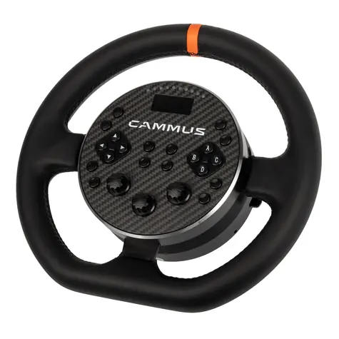 Cammus C5 Direct Drive černá / Závodní volant s přímím pohonem / 12 tlačítek 