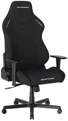 DXRacer DRIFTING Herní židle černo-červená / 122-132 cm / syntetická kůže / 125 kg / 3D-Područky