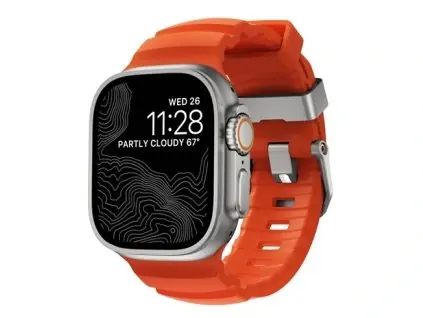 Nomad Rocky Point Band řemínek pro Apple Watch 49/45/44/42mm natural/magma