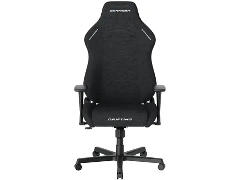 DXRacer DRIFTING XL Herní židle černá látková / 130-140 cm / látka / 125 kg / 3D-Područky