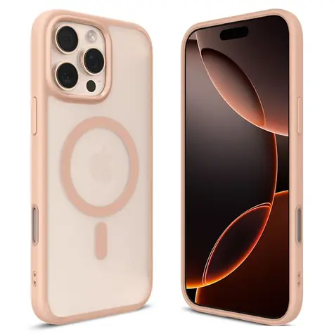 Spigen Ultra Hybrid T MagSafe ochranný kryt pro Apple iPhone 16 Pro frost rose titanium