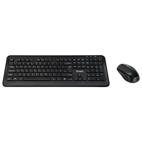 Targus AKM610UK černá / Set bezdrátové klávesnice a myši / 2.4GHz / 2x AA / 1600 DPI
