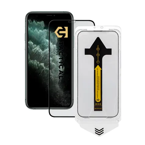 Tactical Impact Barrier for Rookies Ochranné sklo pro Apple iPhone 11 Pro/XS/X / Instalační rámeček